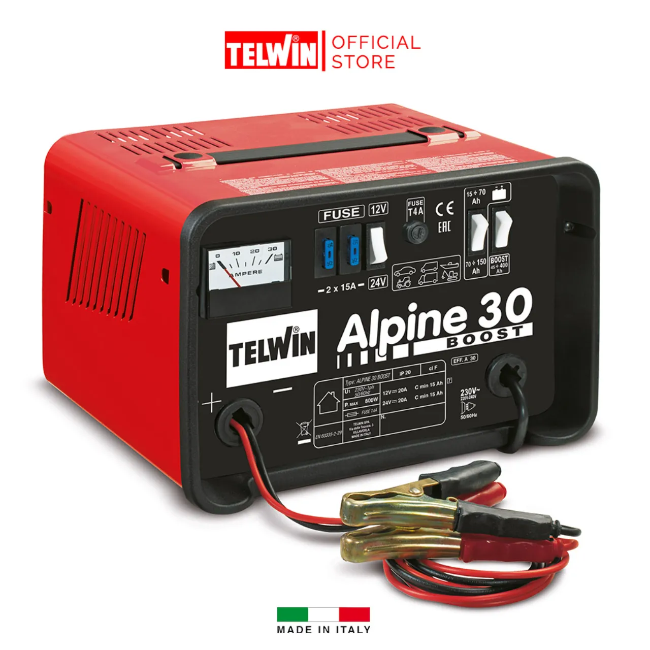 Bộ sạc bình ắc quy Telwin ALPINE 30 BOOST